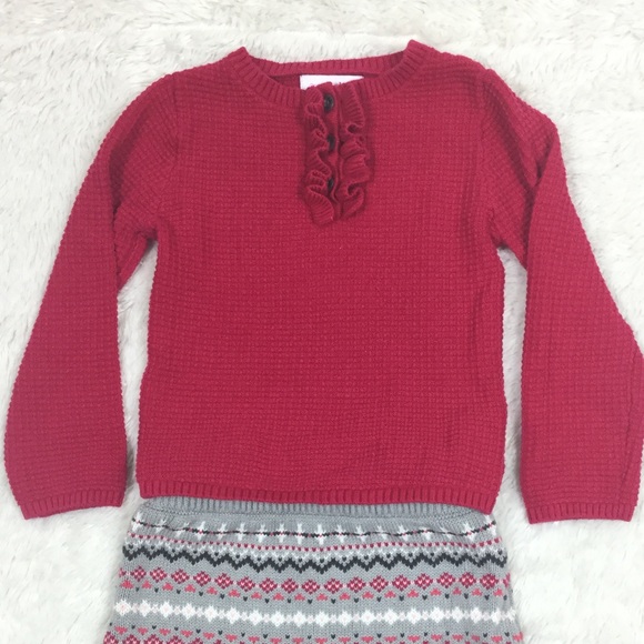 SOLD❌Tommy Bahama sweater skirt leg warmers set - Picture 2 of 5